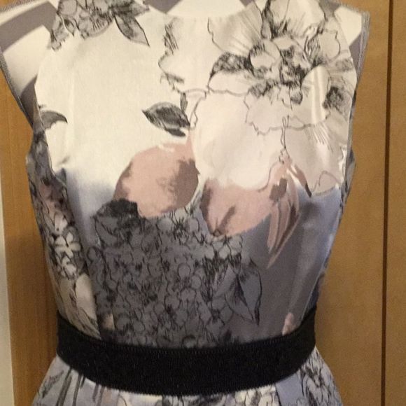 Carmen Marc Valvo Sleeveless Floral-Print - Picture 5 of 8